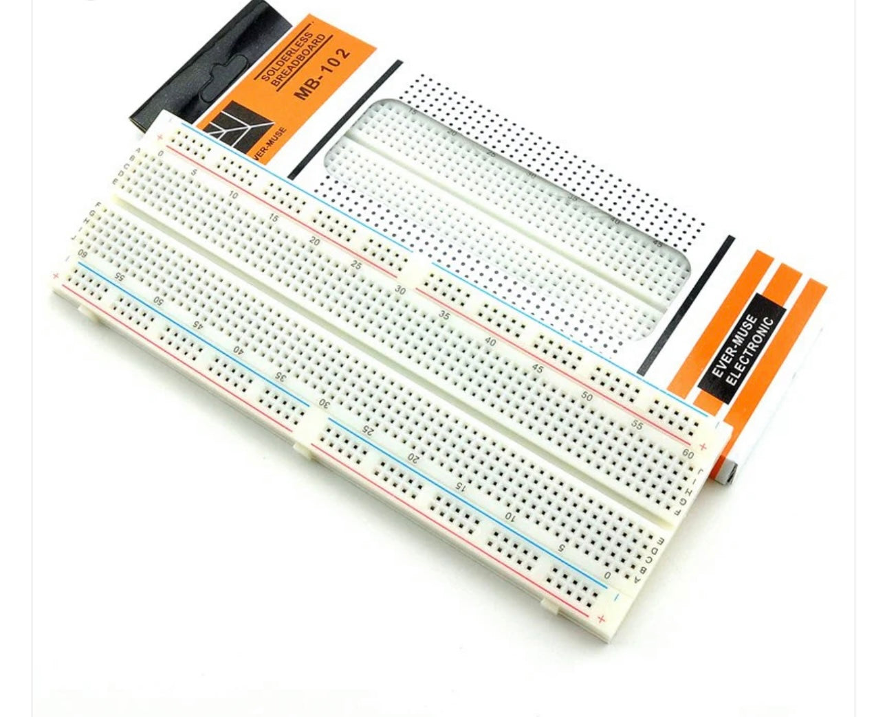 MB-102
SOLDERLESS BREADBOARD