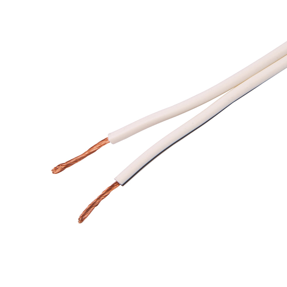 Speaker wire white 1 meter