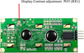 LCD Display Module (16x2) with inbuilt chip I2C|IIC Interface (Green Backlight) NewLCD Display Module (16x2)