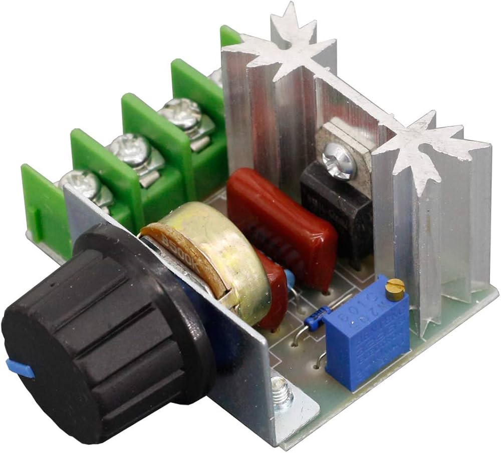 DIMMER AC 50-220V 2000W SCR Triac Electric Voltage Regulator Temperature/Motor Speed Controller Light