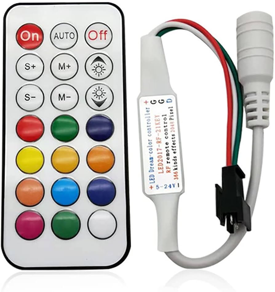 PIXEL LED CHASER WITH RF REMOTE