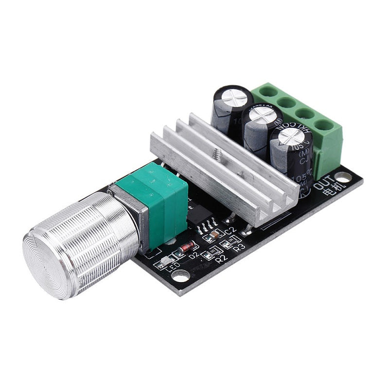PWM DC MOTOR SPEED CONTROLLER MODULE 6V/12V/24V 3A