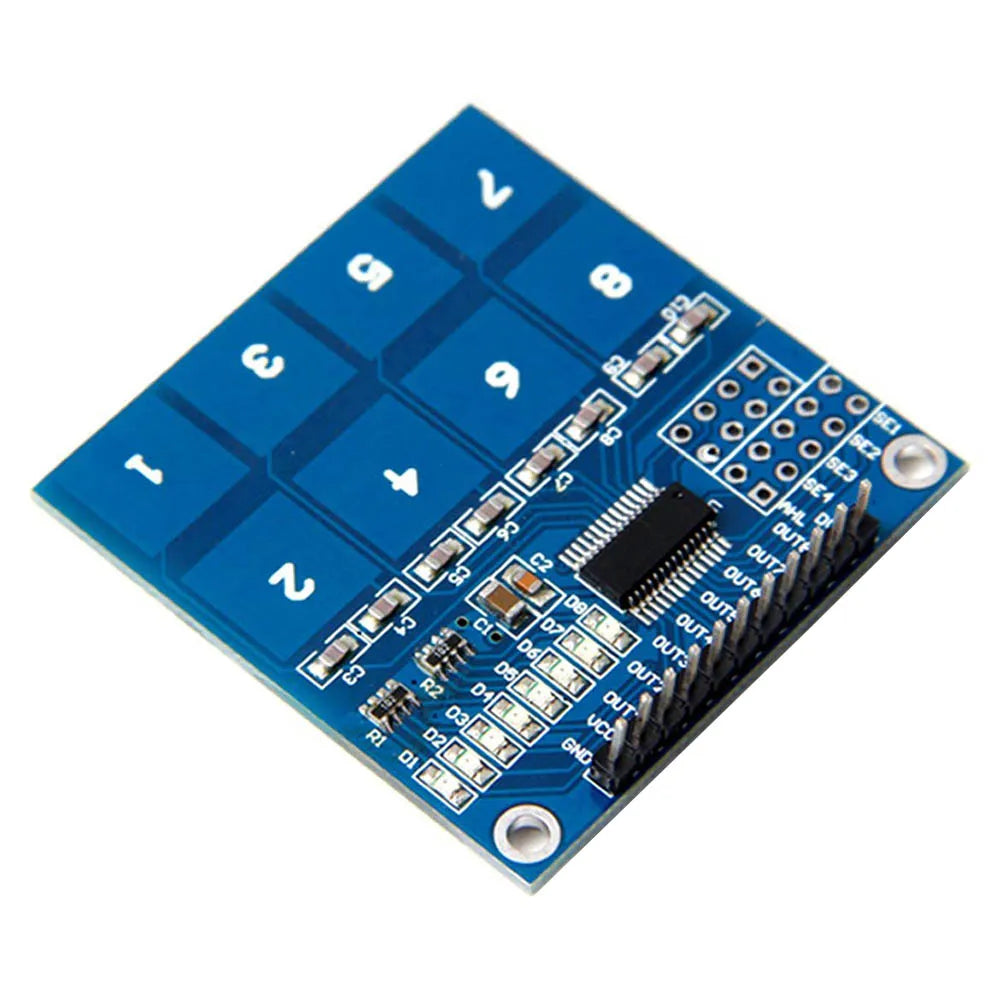 TTP226 8-Channel Capacitive Touch Sensor Module